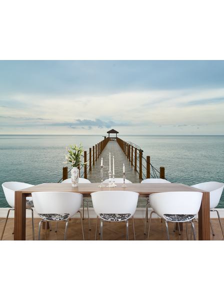 Langer Steg - Fototapete - Fototapete in individueller Größe