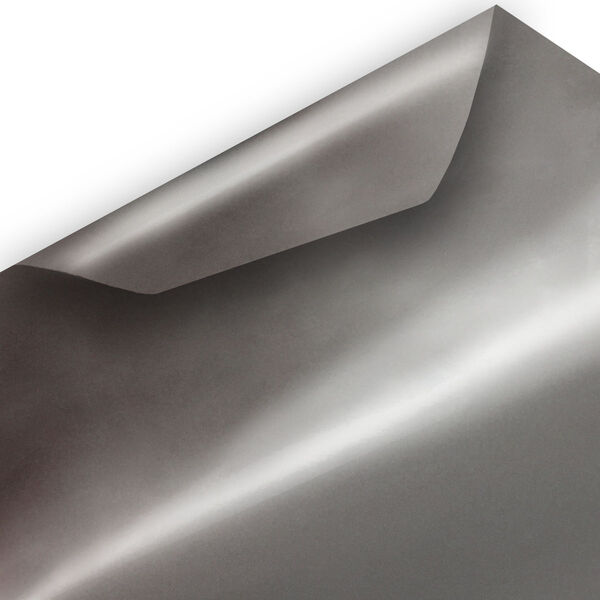 Klebefolie Silber metallic Premium (glänzend) selbstklebende Premium Folie  in 12
