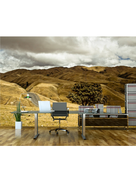 Trockene Landschaft - Fototapete - Fototapete in individueller Größe