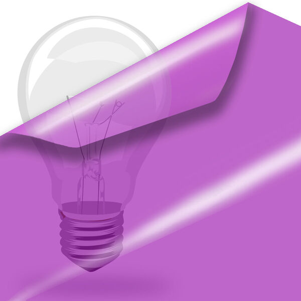 Klebefolie Violett Transparent (glänzend) selbstklebende Folie