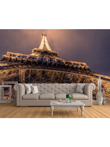 Eifelturm von unten - Fototapete in individueller Größe