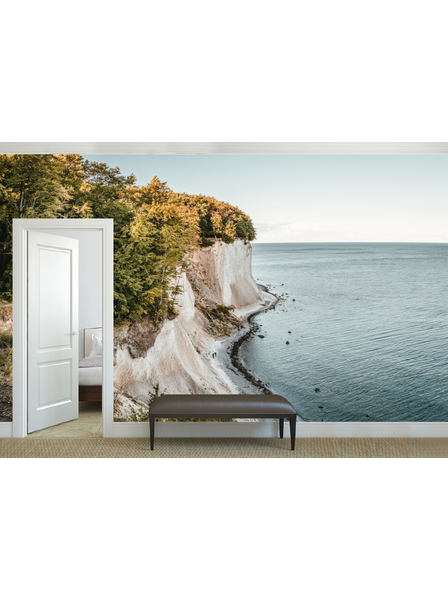 Küstenklippe - Fototapete - Fototapete in individueller Größe