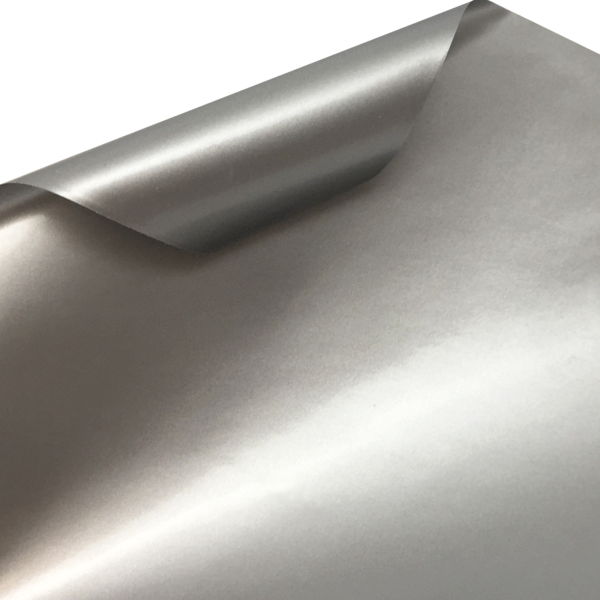 Klebefolie Silbergrau metallic (glänzend) selbstklebende Folie 63cm, 100cm  oder